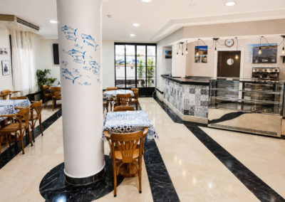 Cafetería del hotel Playa Carmen